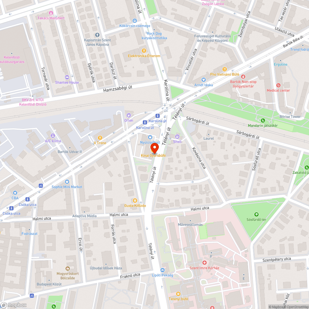 Veszélyes zebra (lámpa nélkül) bejelentés helye