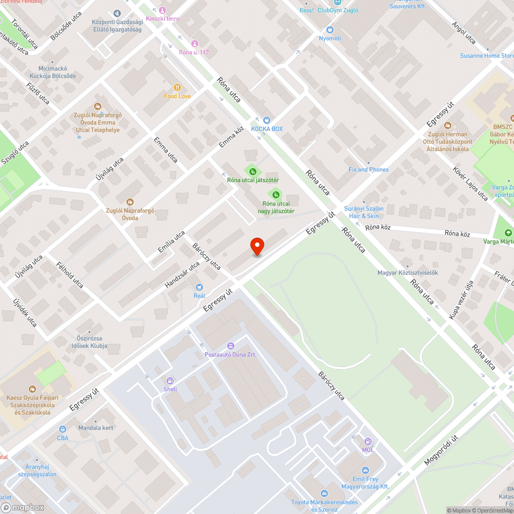 Rendszám nélküli autó bejelentés helye