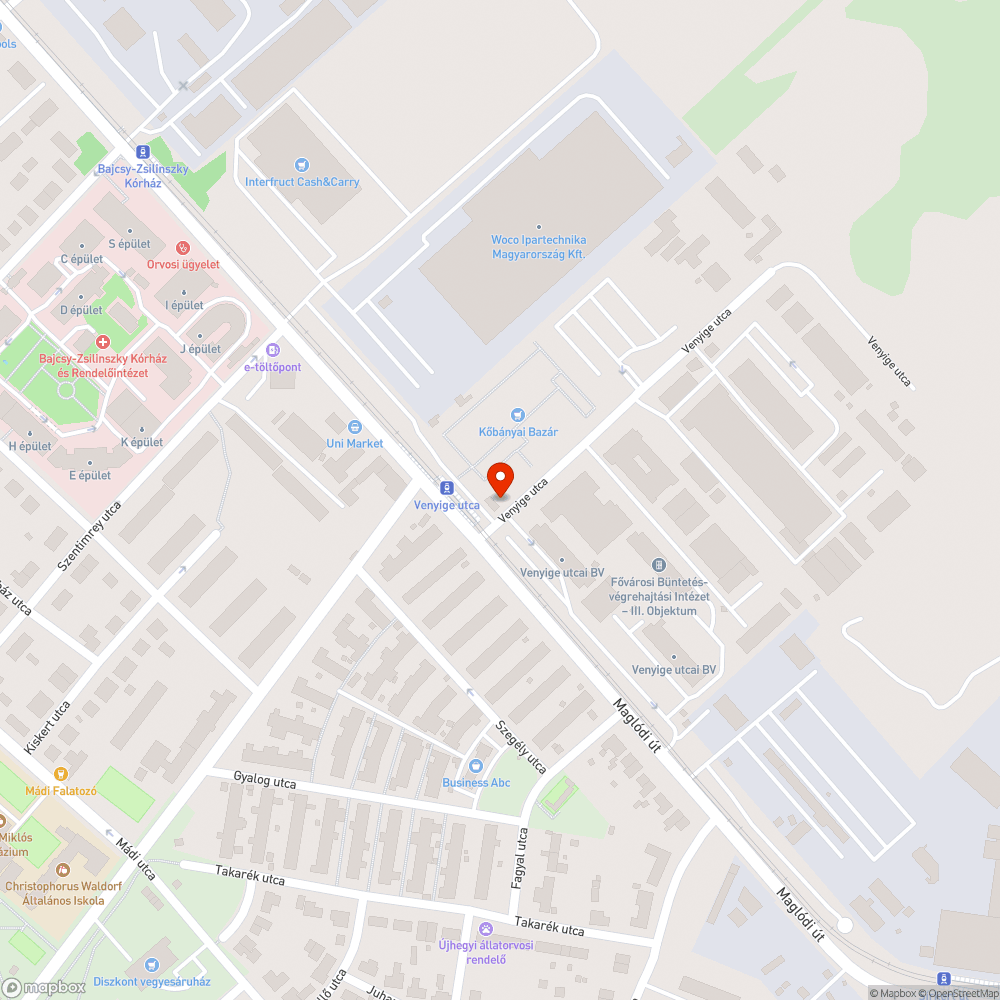 Hatalmas gaz és egy nagy kupac szemét bejelentés helye