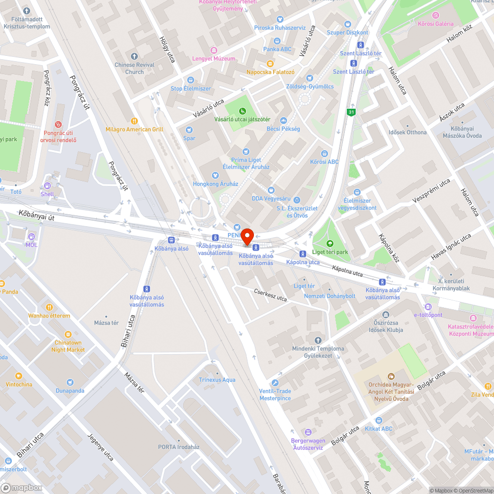 Három darab rongálódott forgalom terelő korlát bejelentés helye