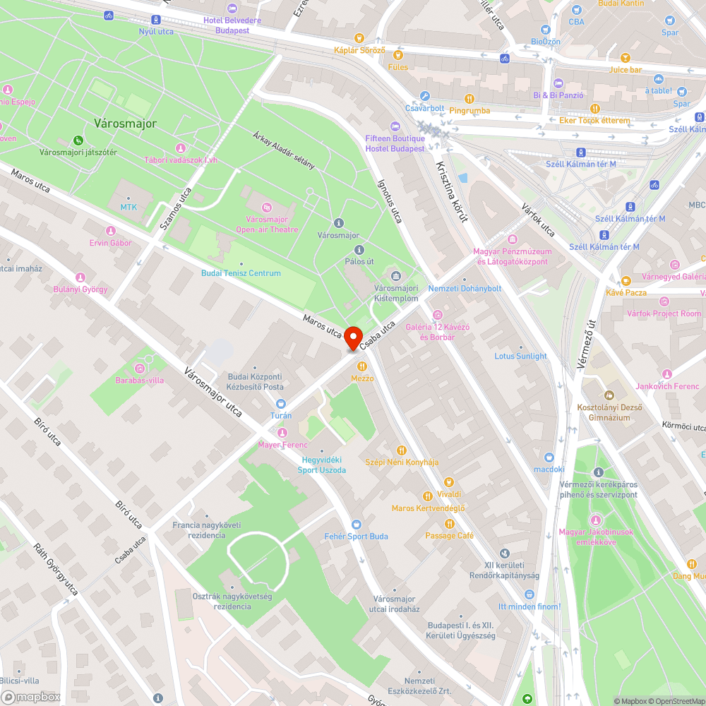 Hangos buszok bejelentés helye