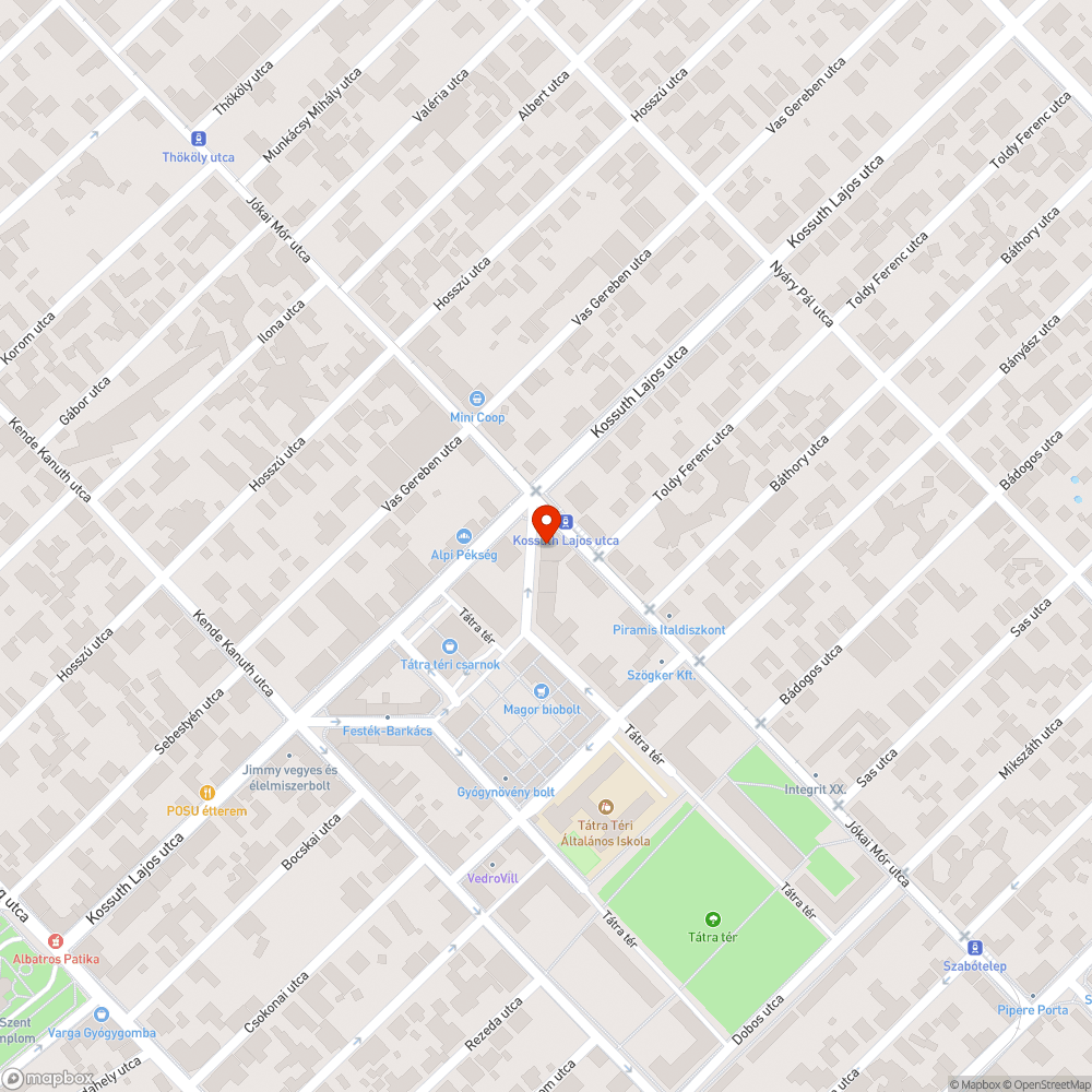 Fatuskó bejelentés helye