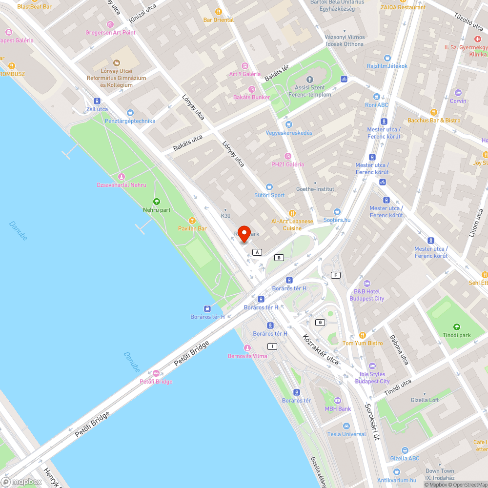 Kőtömb bejelentés helye