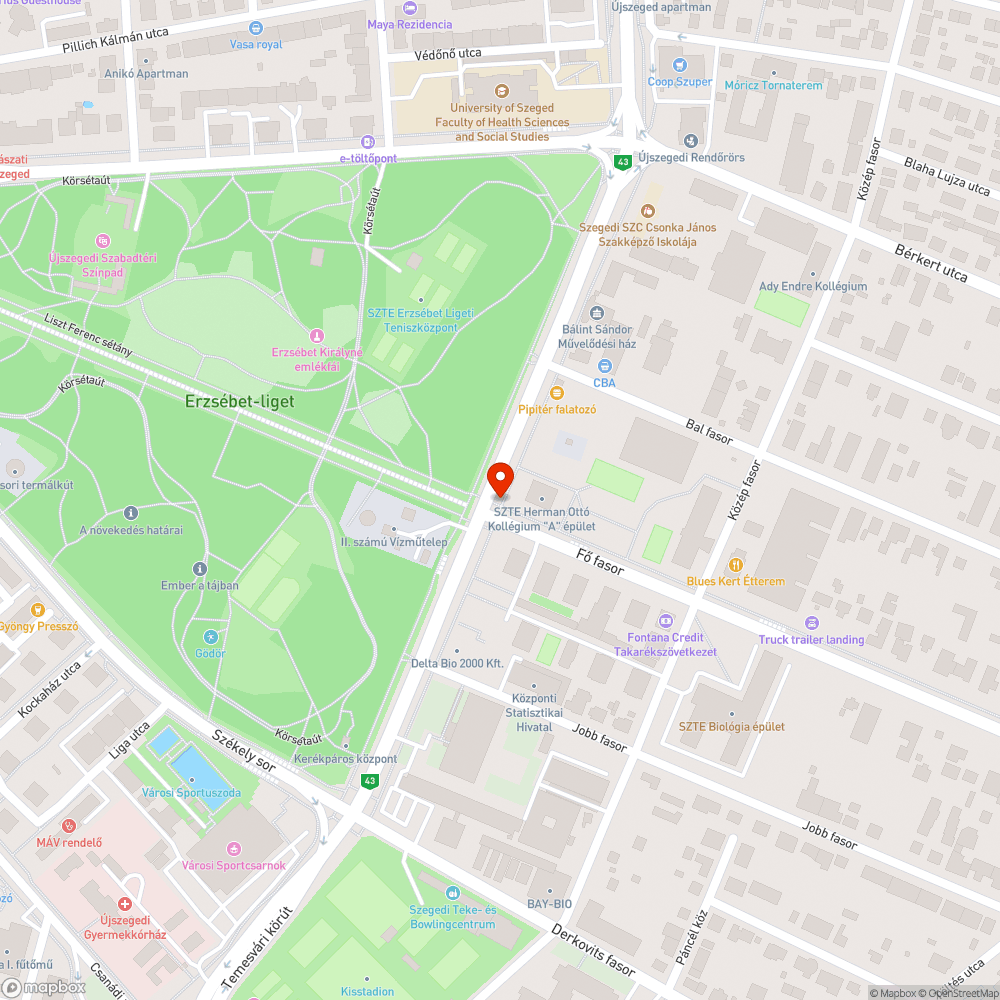 Hiányosság a kerékpárúton bejelentés helye