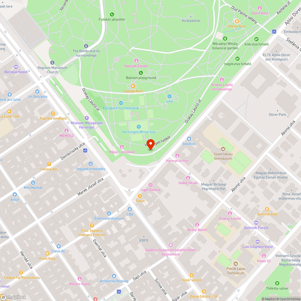 Közösségi komposztáló bejelentés helye