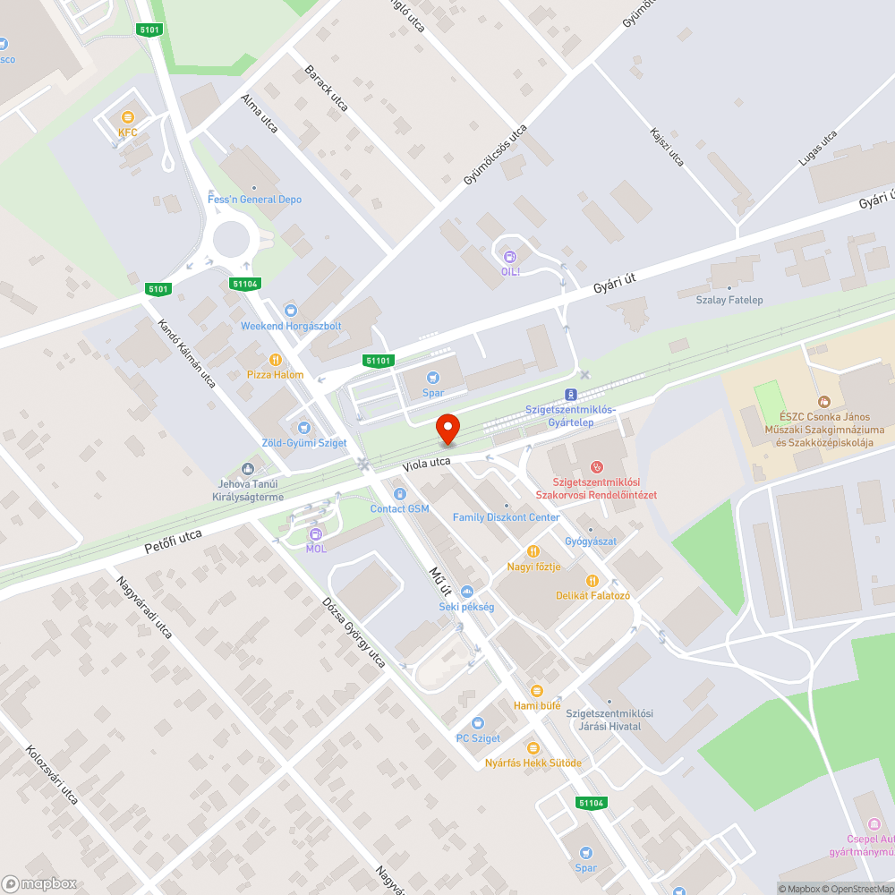 Nagy mennyiségű hulladék bejelentés helye