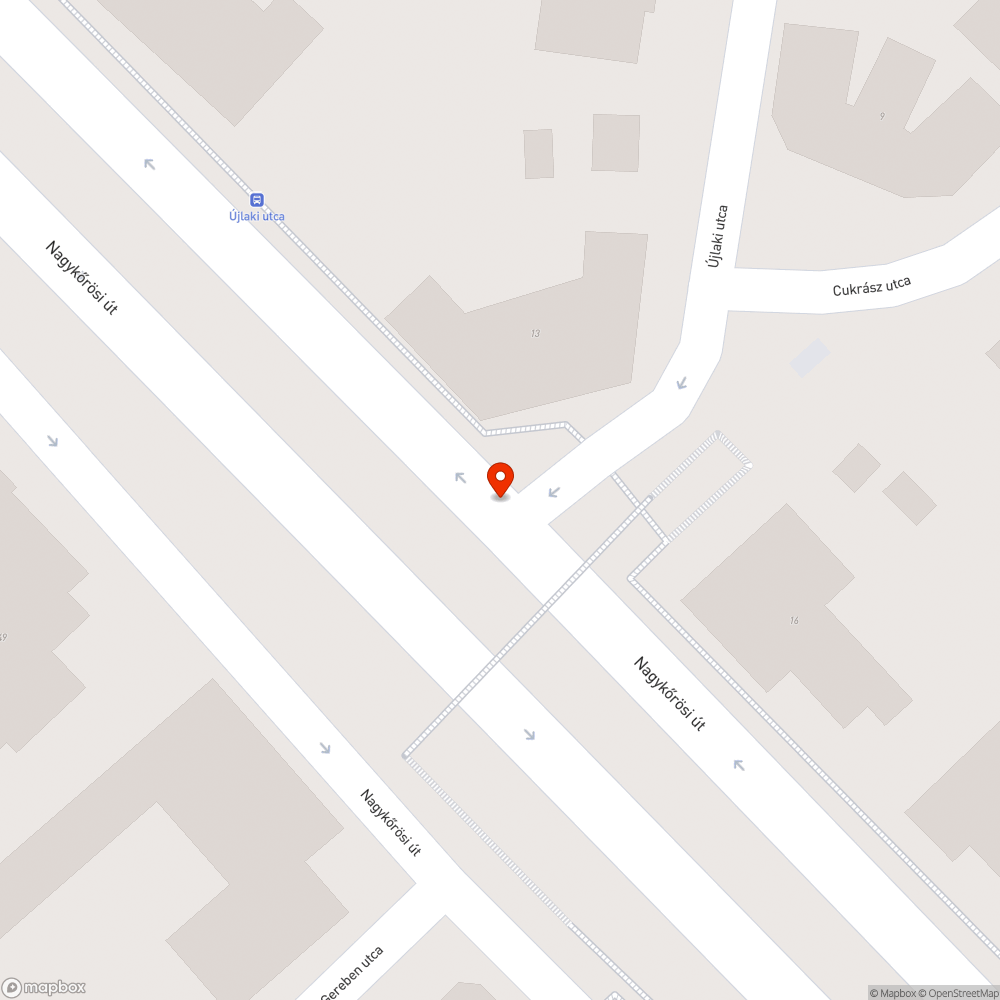 Egy hiányzó fedeles, és egy sérült közműtárgy bejelentés helye