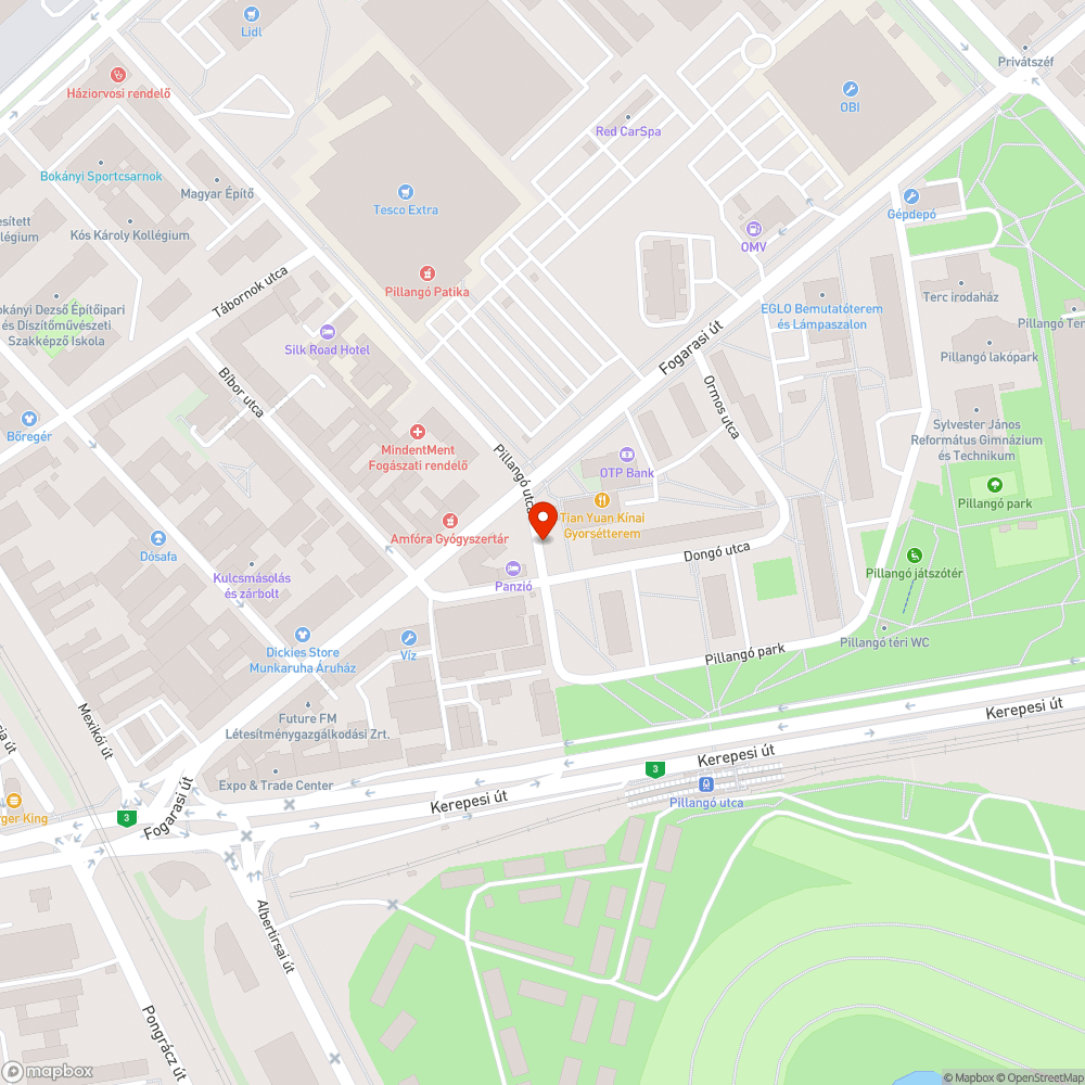 Rendszám nélküli Renault Laguna bejelentés helye