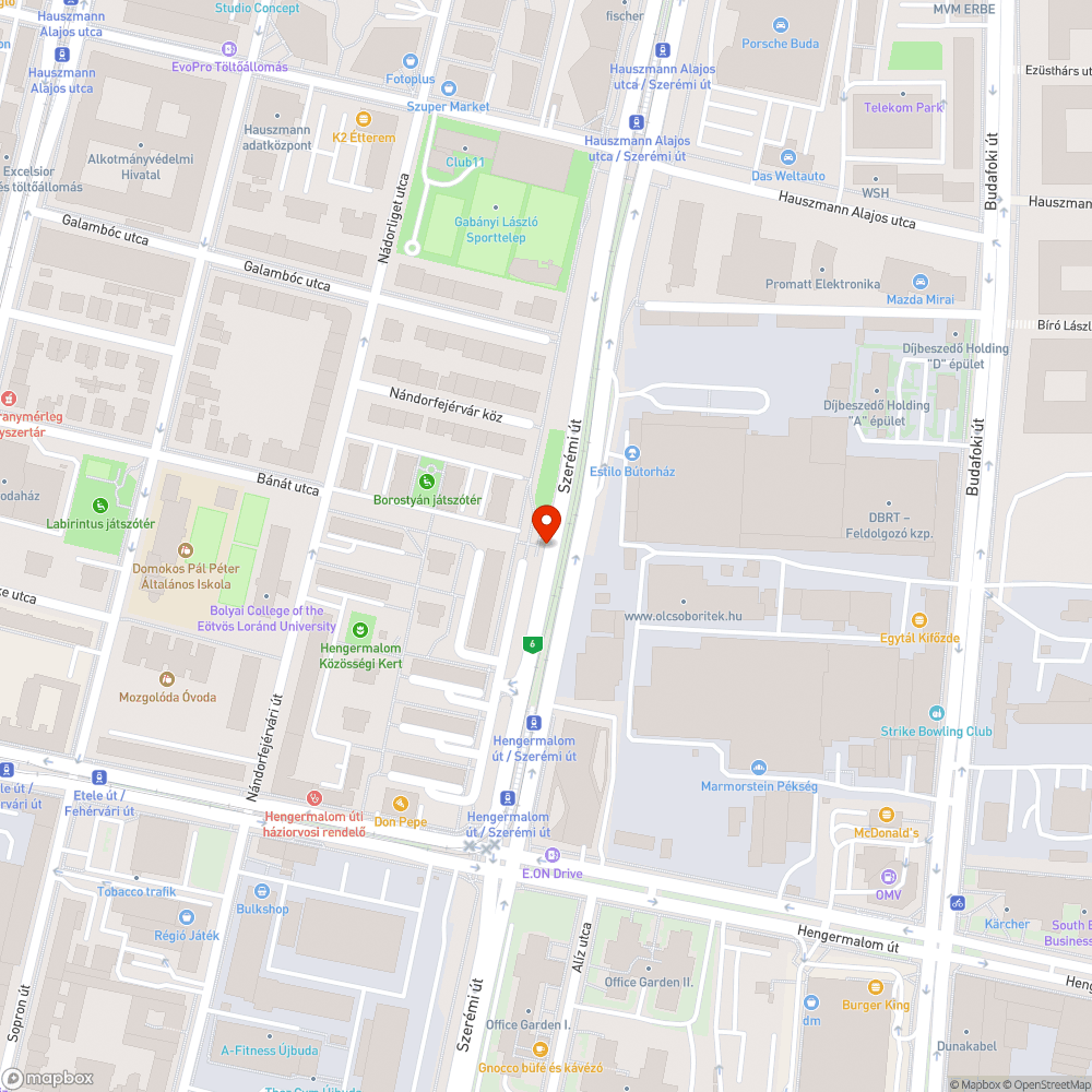 Megsüllyedt csatornafedél bejelentés helye