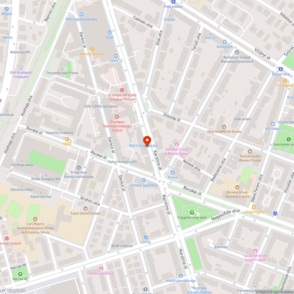 Elhagyott betonalapzat bejelentés helye