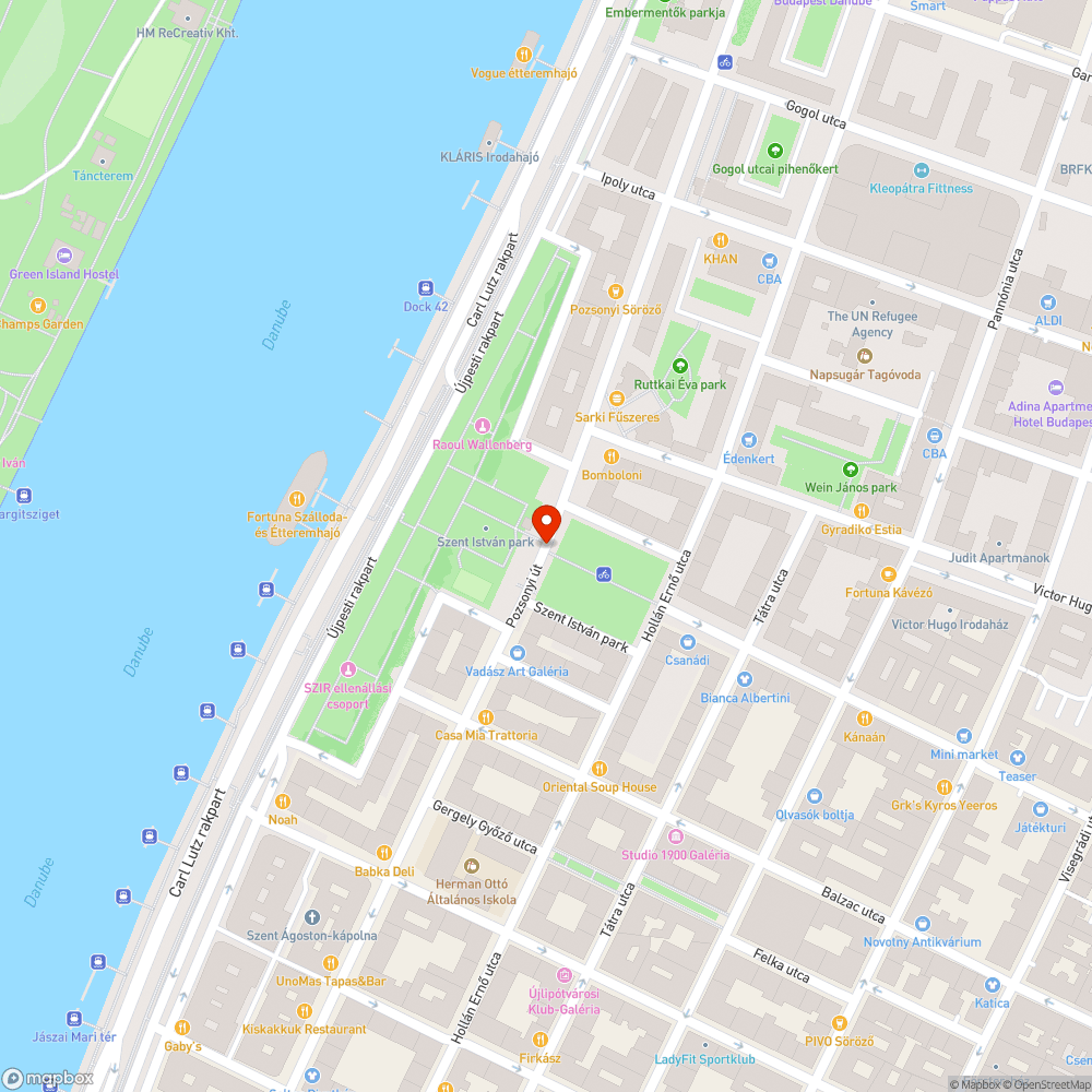 Pozsonyi uti kukák bejelentés helye