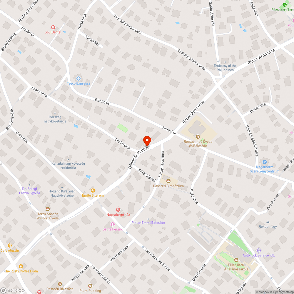 Eldugult, és megsüllyedt csatornarács bejelentés helye