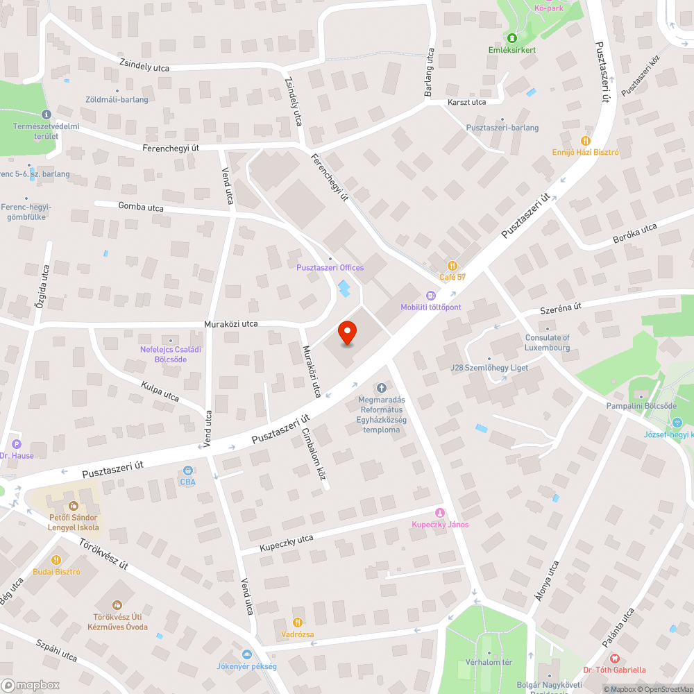 Zaj - KKKI bejelentés helye