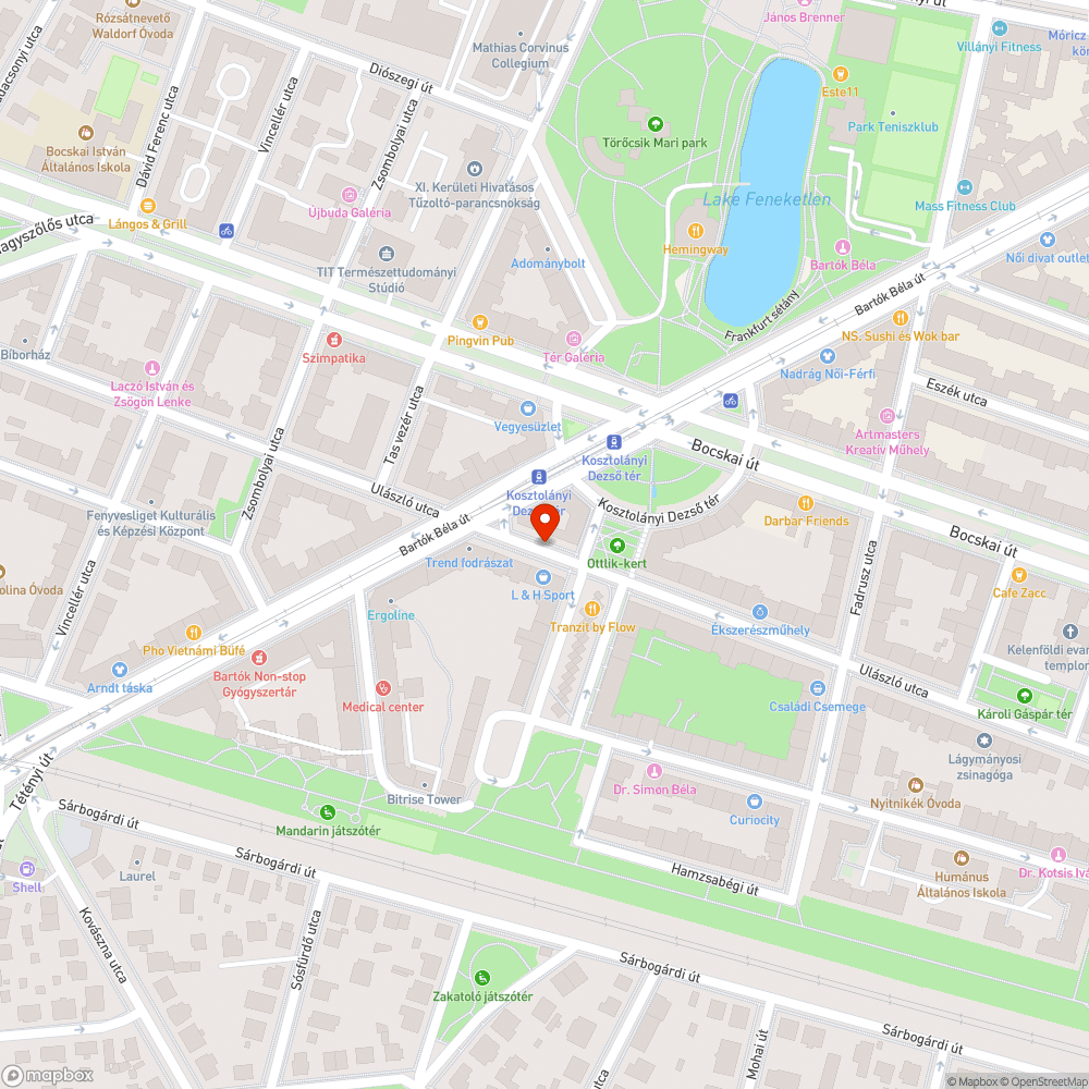 Sötét járda 2. bejelentés helye