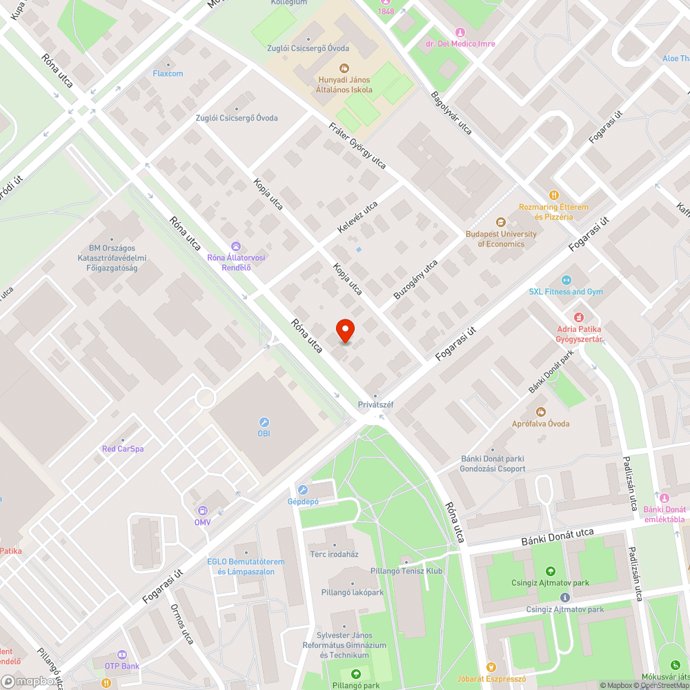 Lopott bevásárlókocsiból illegális szeméttároló bejelentés helye