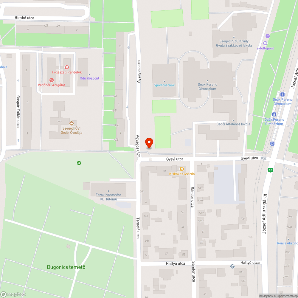 Rossz lámpa bejelentés helye