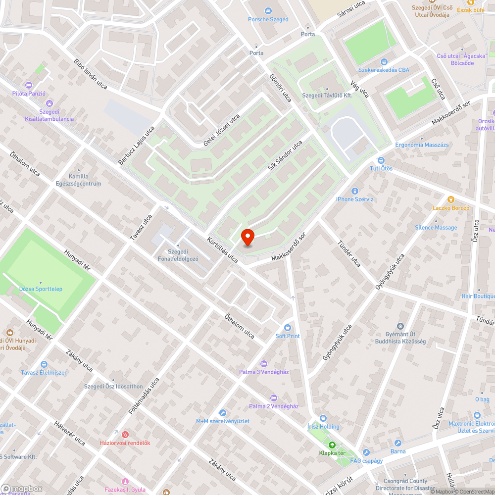 Rossz lámpa bejelentés helye