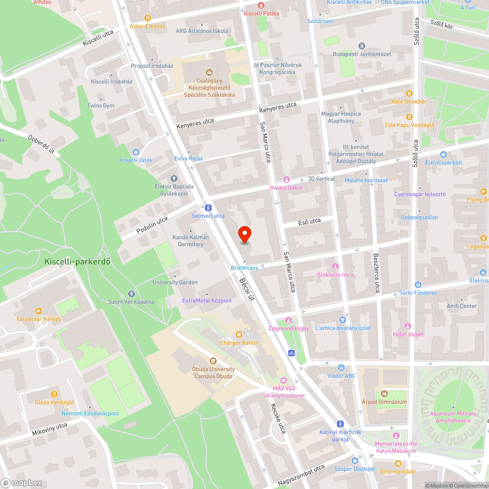 Tönkrement keret bejelentés helye