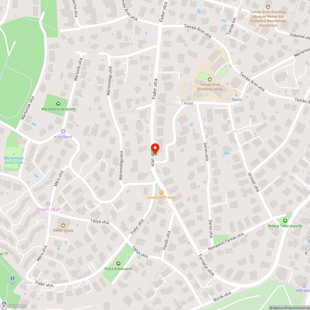 Koszos megállók bejelentés helye