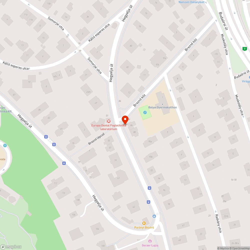 Sérült keret bejelentés helye