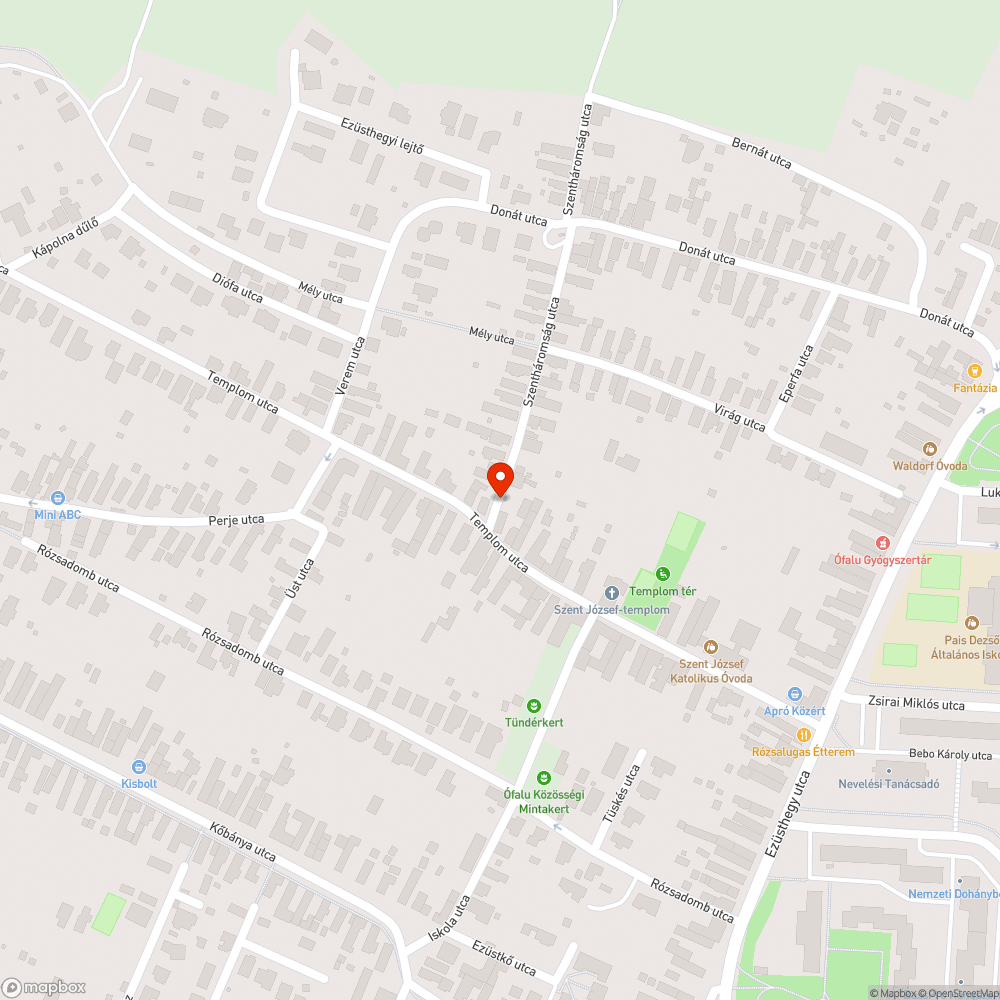 Balesetveszélyes járda bejelentés helye