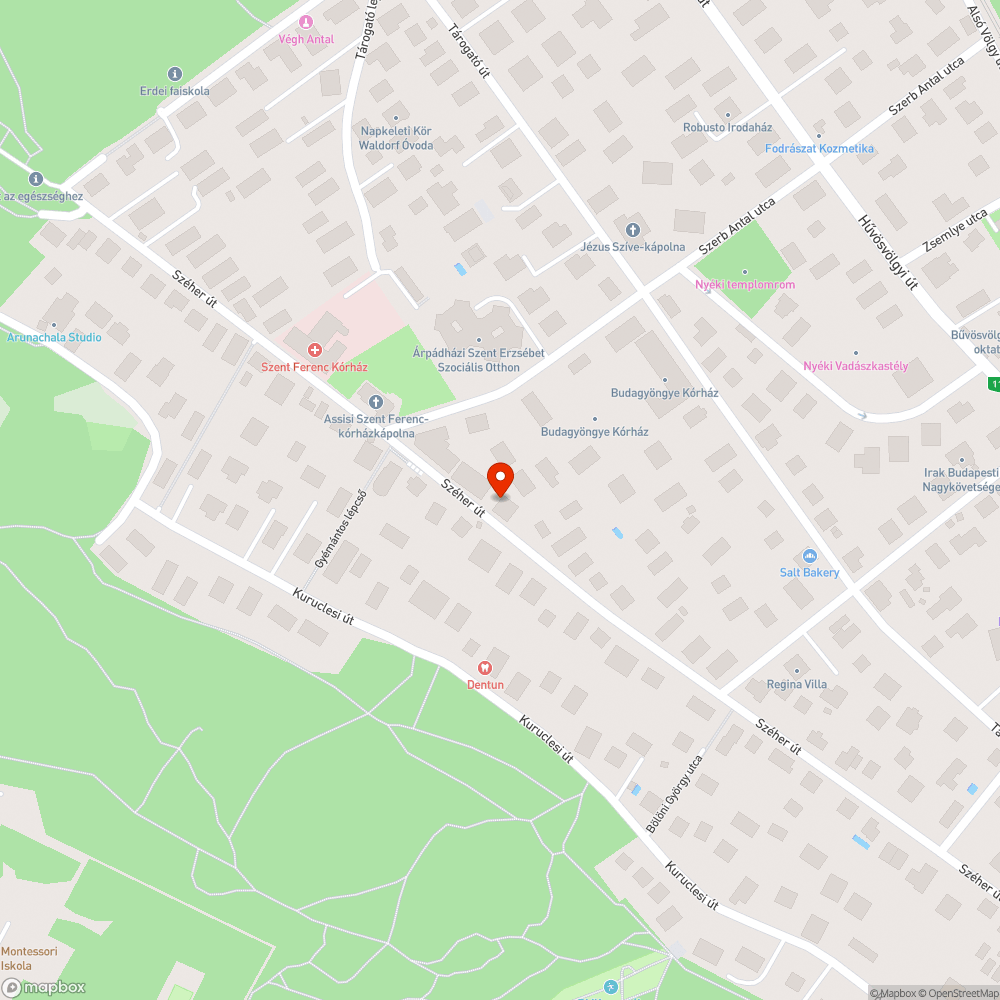 Elhagyott Audi TT bejelentés helye