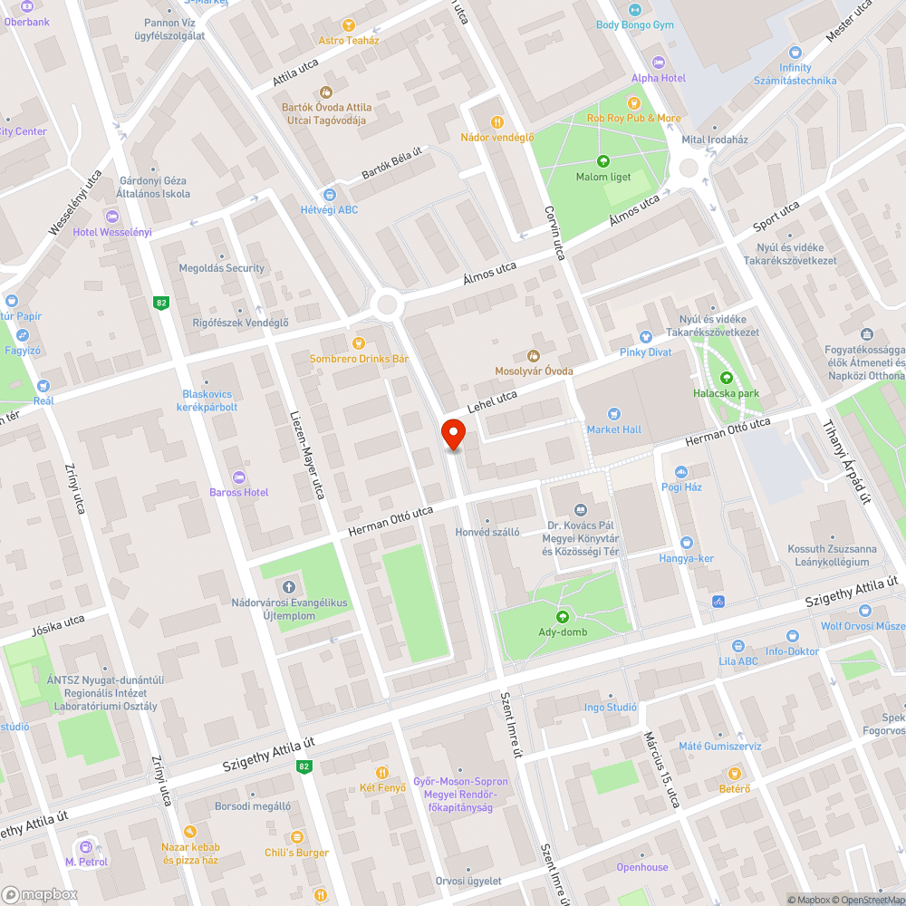 Összefirkált buszjegy automata (Győr, Bartók Béla út, vásárcsarnok) bejelentés helye