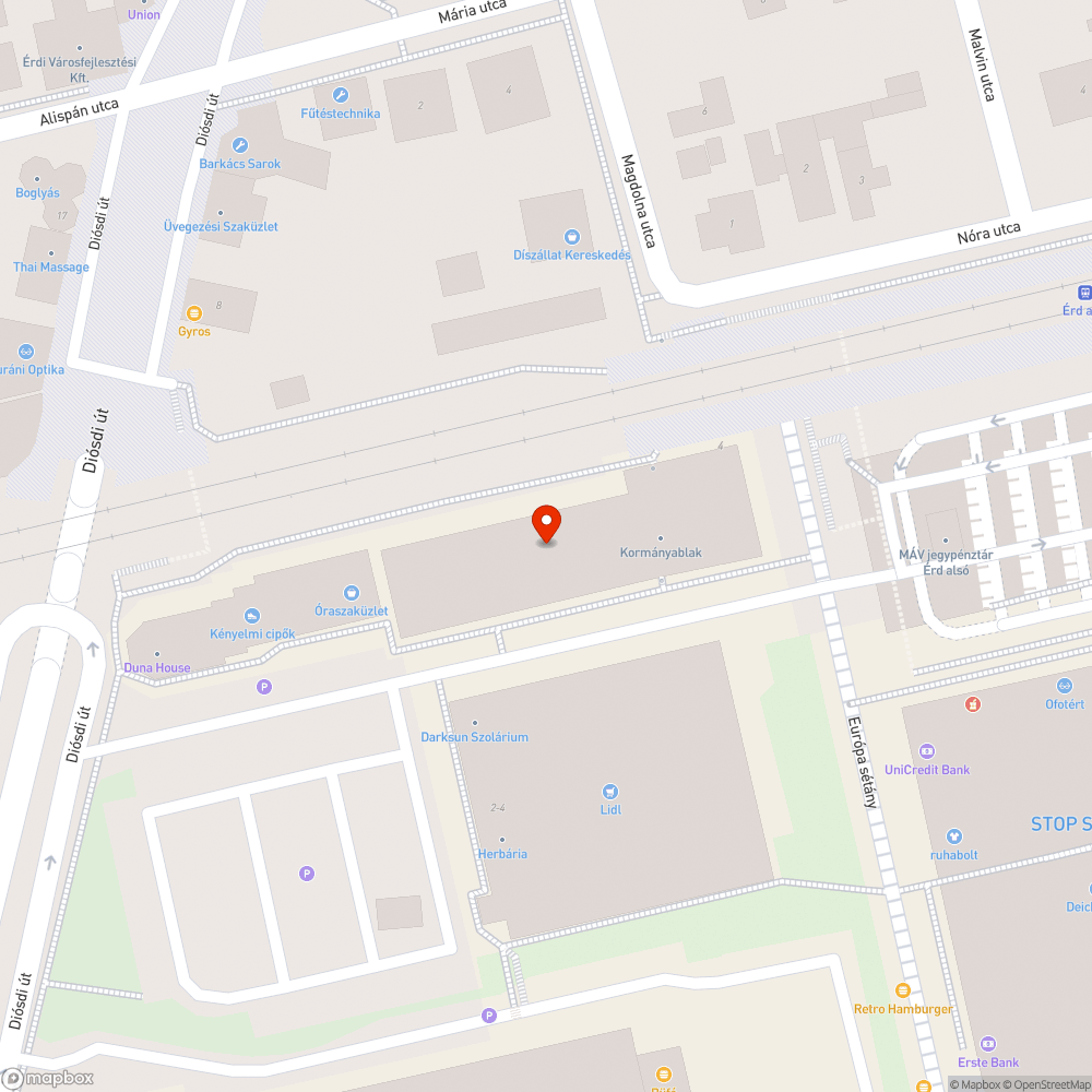 Szemét ürülék bejelentés helye