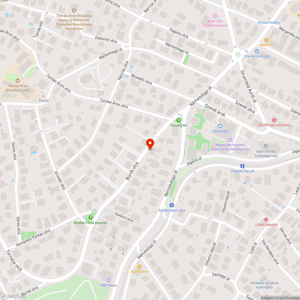 Koszos tábla bejelentés helye