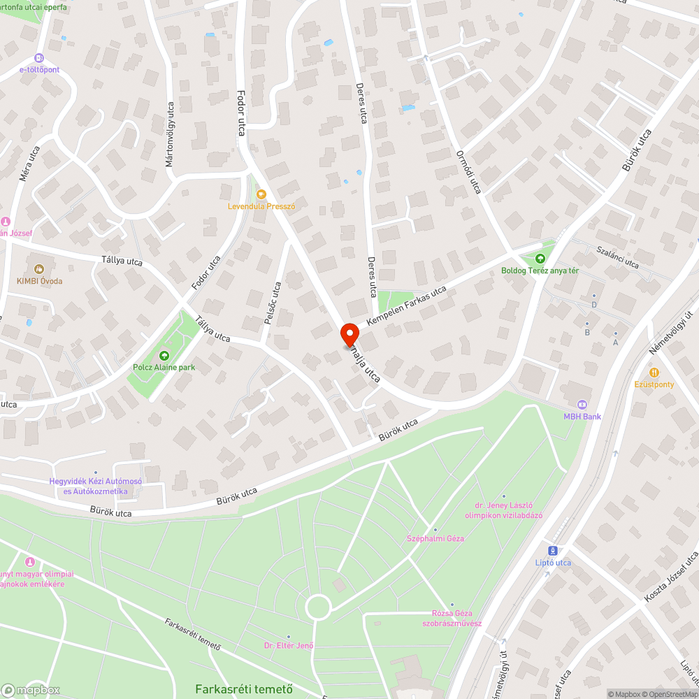 Kopott pad bejelentés helye