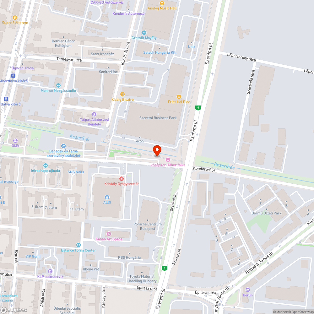 Elhagyott fehér Smart bejelentés helye