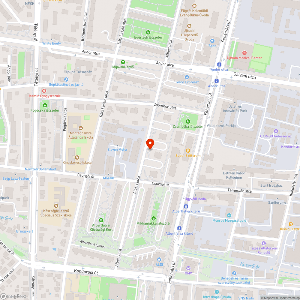 Szemetes pihenő bejelentés helye