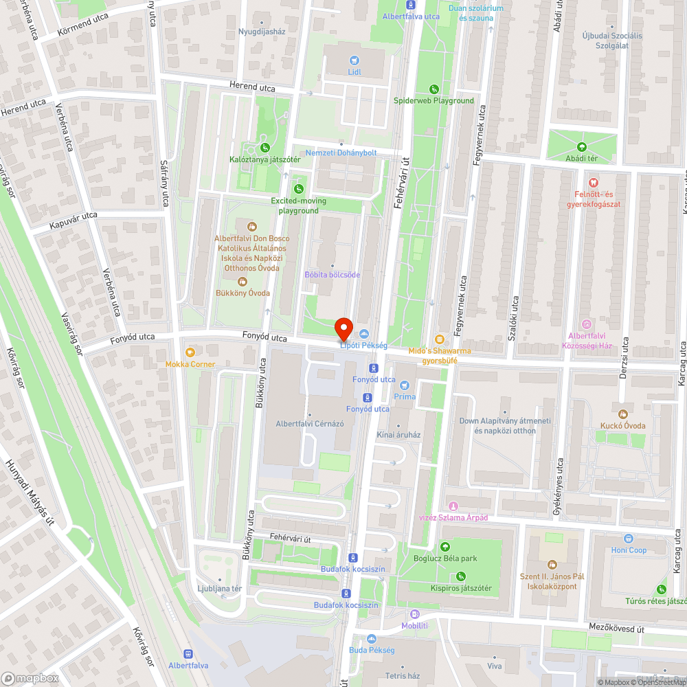 Botlás veszélyes járda bejelentés helye