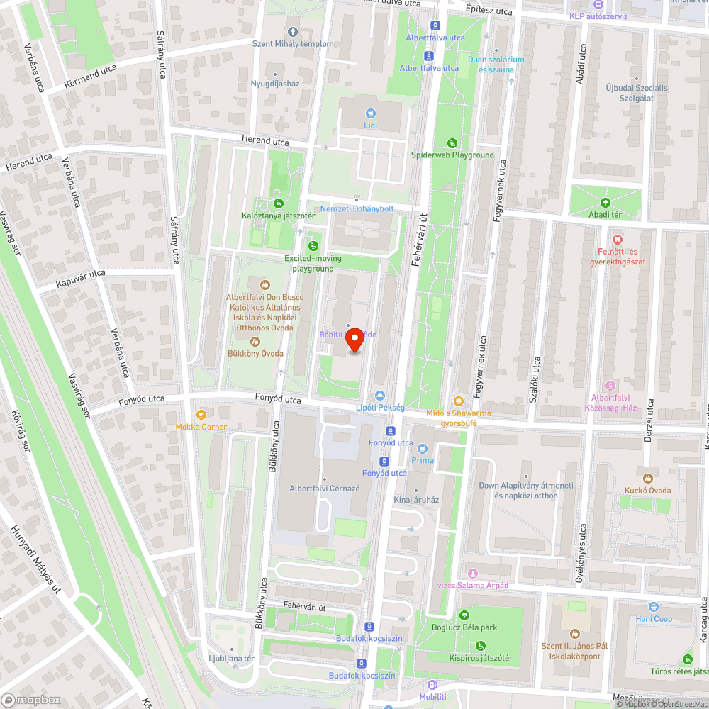 Kiszáradt bokor bejelentés helye