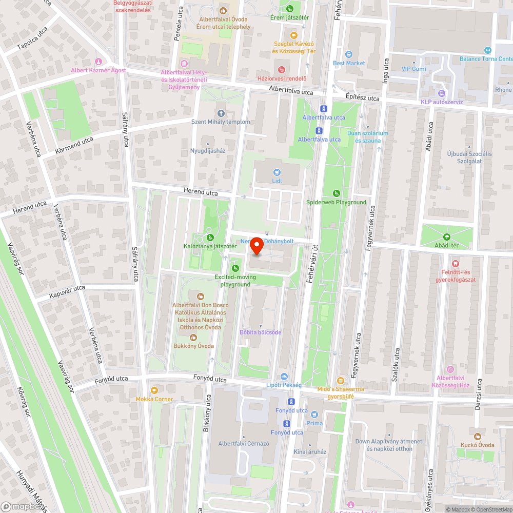 Méteres gaz bejelentés helye