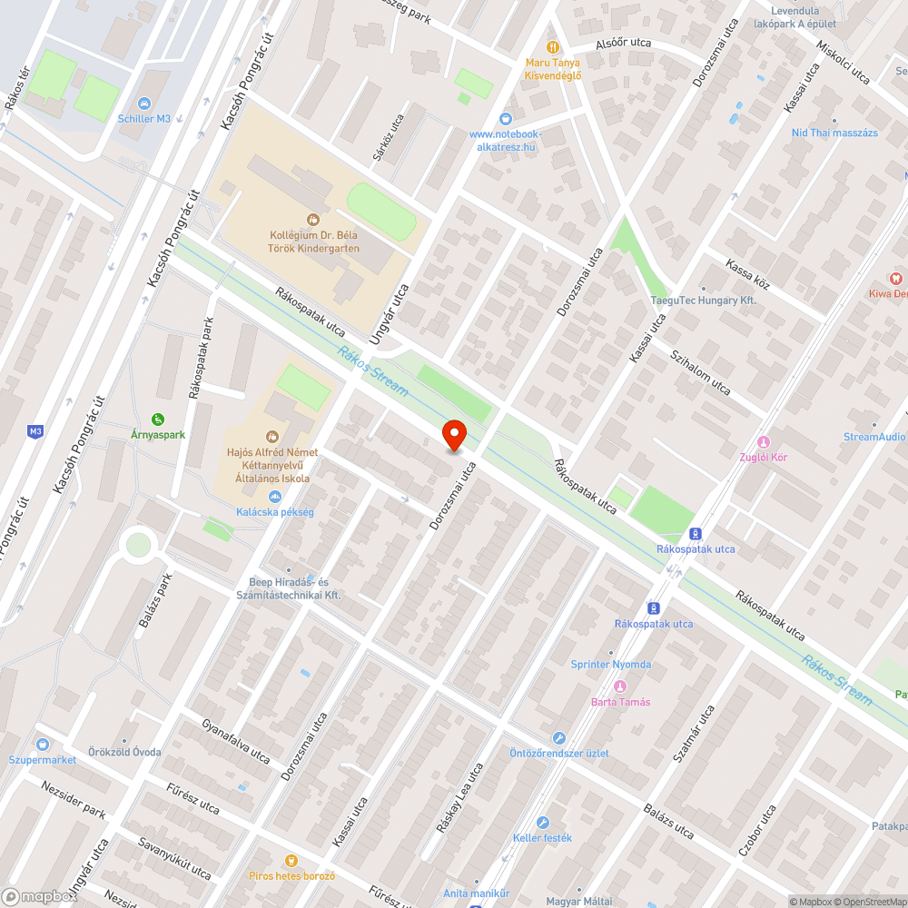 Nem műkődő vízcsap bejelentés helye