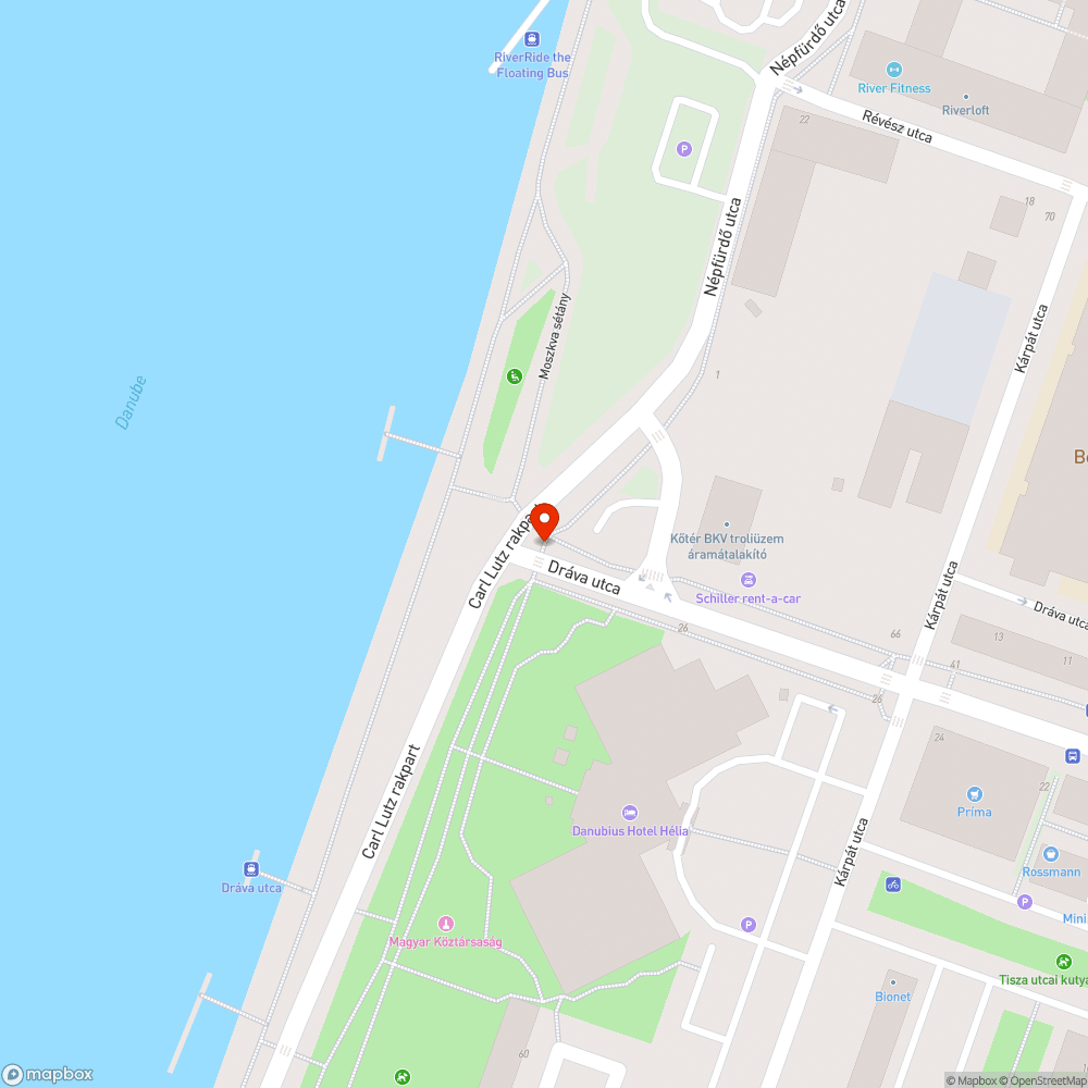 Kerékpáros közlekedési lámpa hibás bejelentés helye