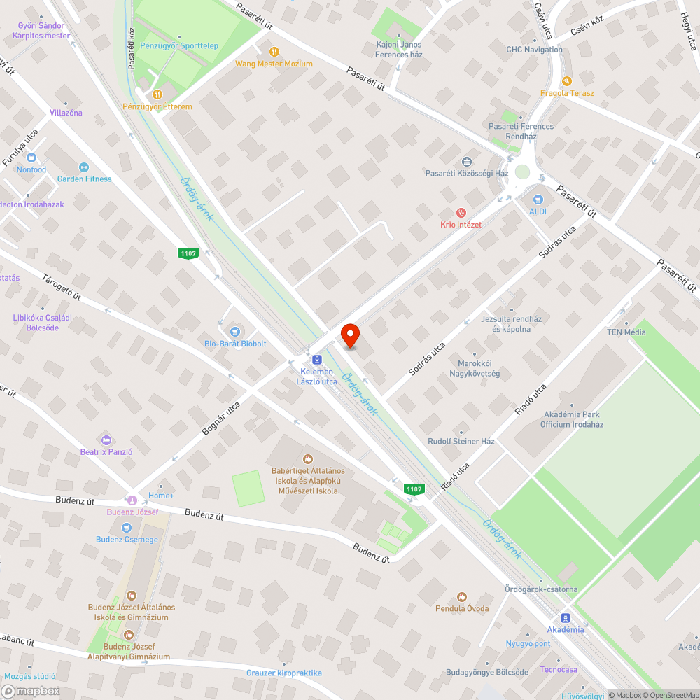 Megcsappant faállomány bejelentés helye