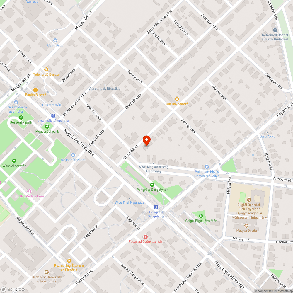 Lógó vezeték bejelentés helye