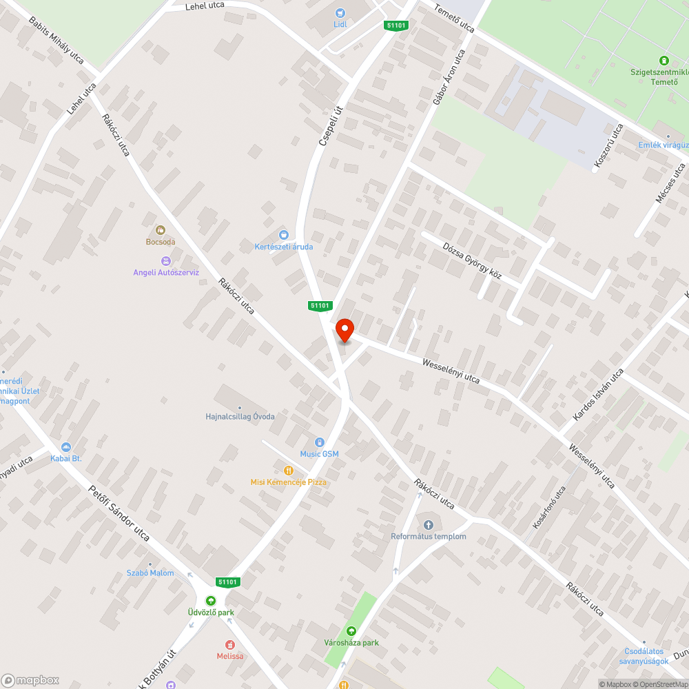 Plakát bejelentés helye