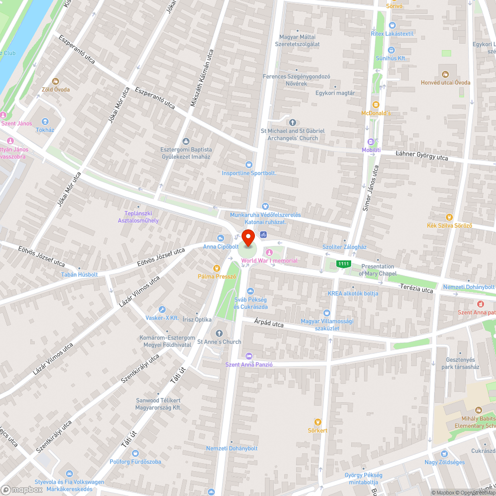 Vadszilva a járdán bejelentés helye