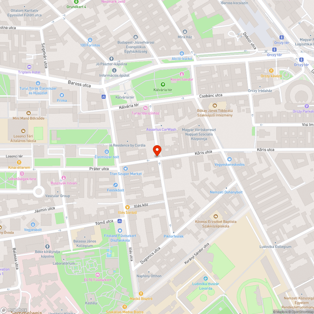 Építkezés után félbehagyott járda bejelentés helye