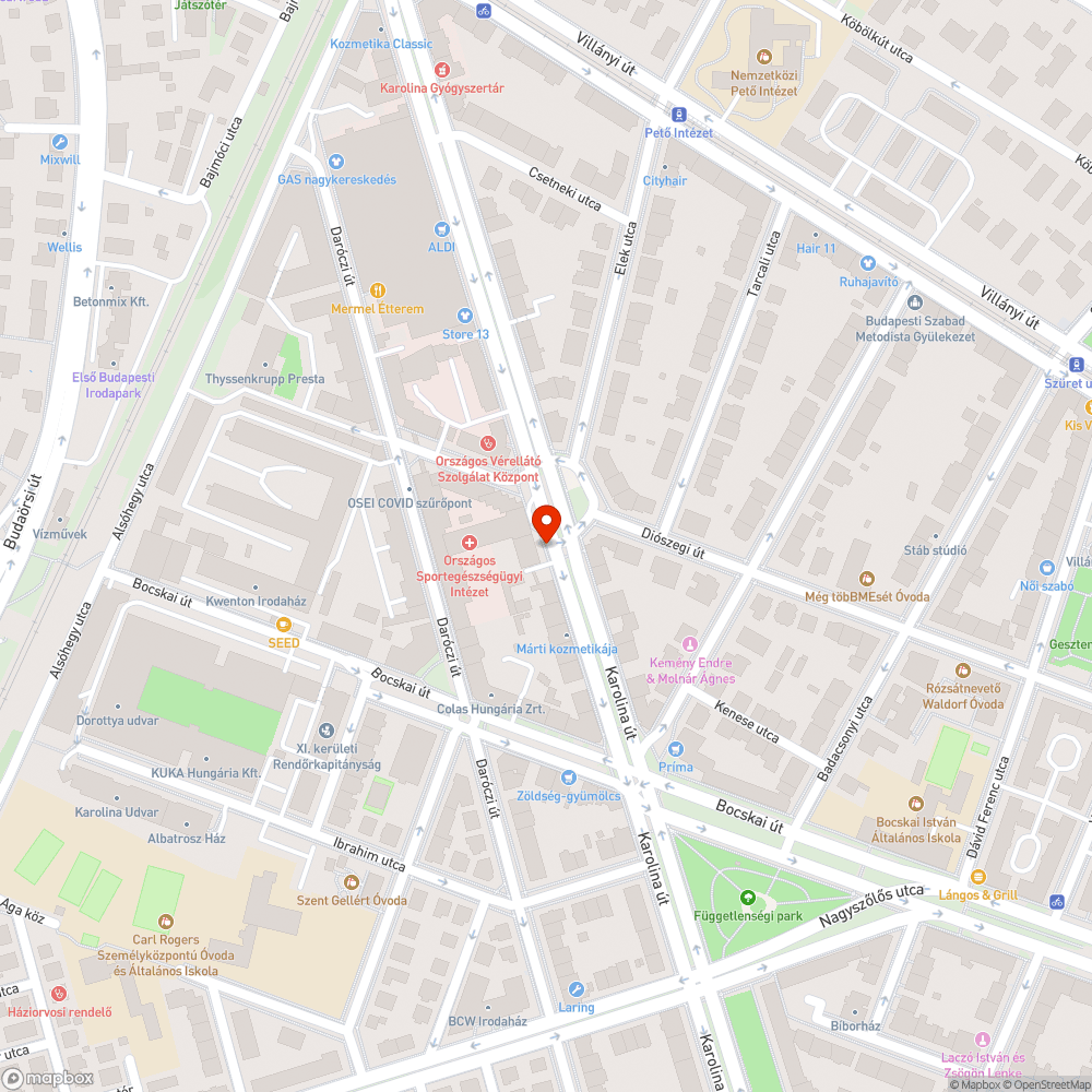 Sérült aknafedél bejelentés helye