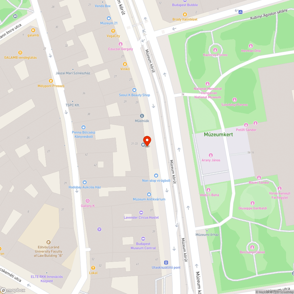 Megrongált postaláda bejelentés helye