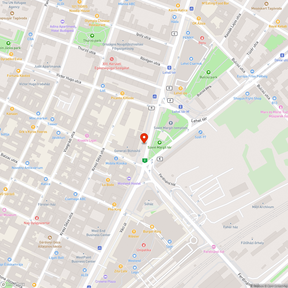 Meglepetés a járdán bejelentés helye