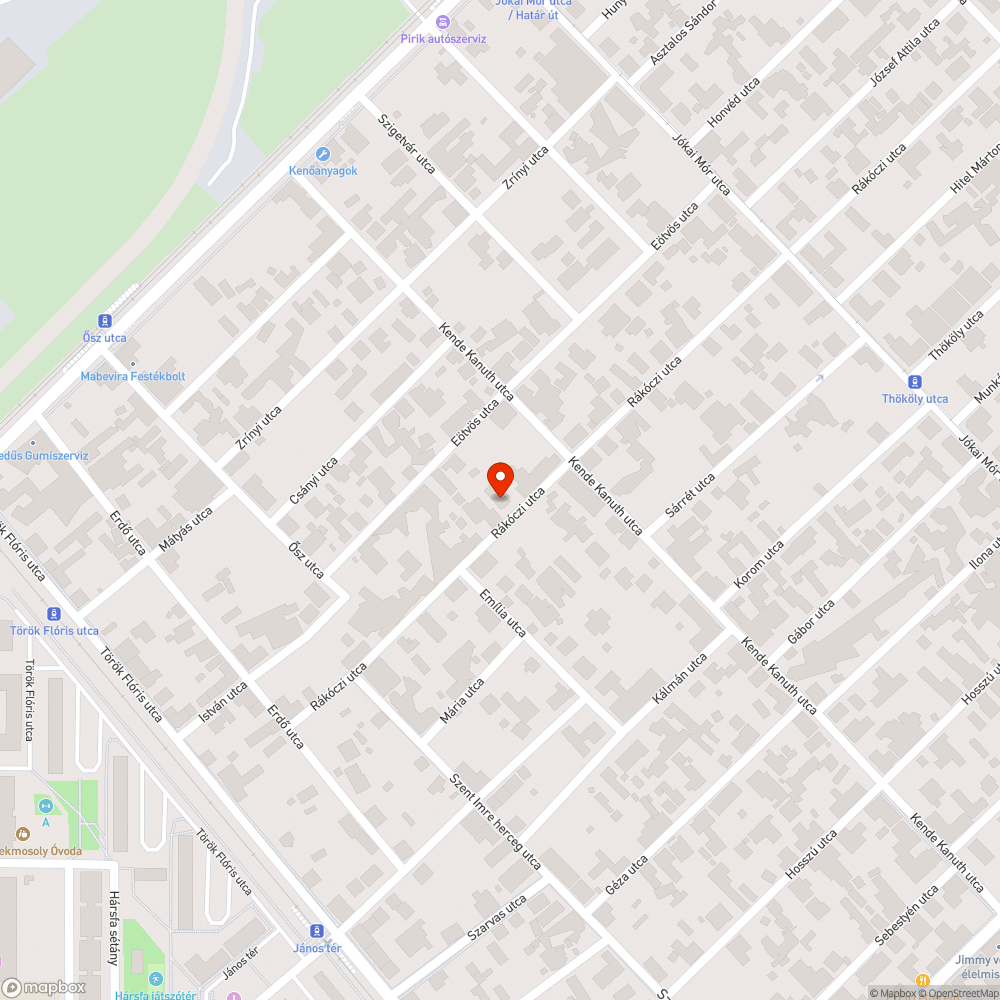 Három kiszárad fa és három farönk bejelentés helye