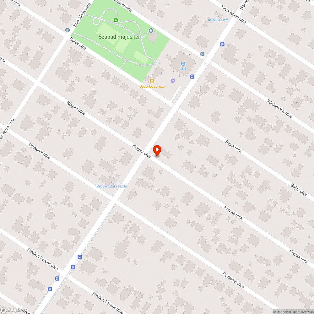 Benőtt, betömődött árok bejelentés helye