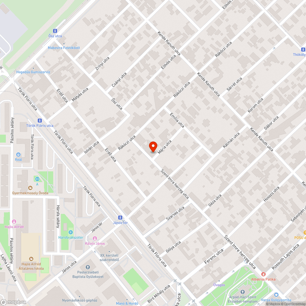 Szemét bejelentés helye