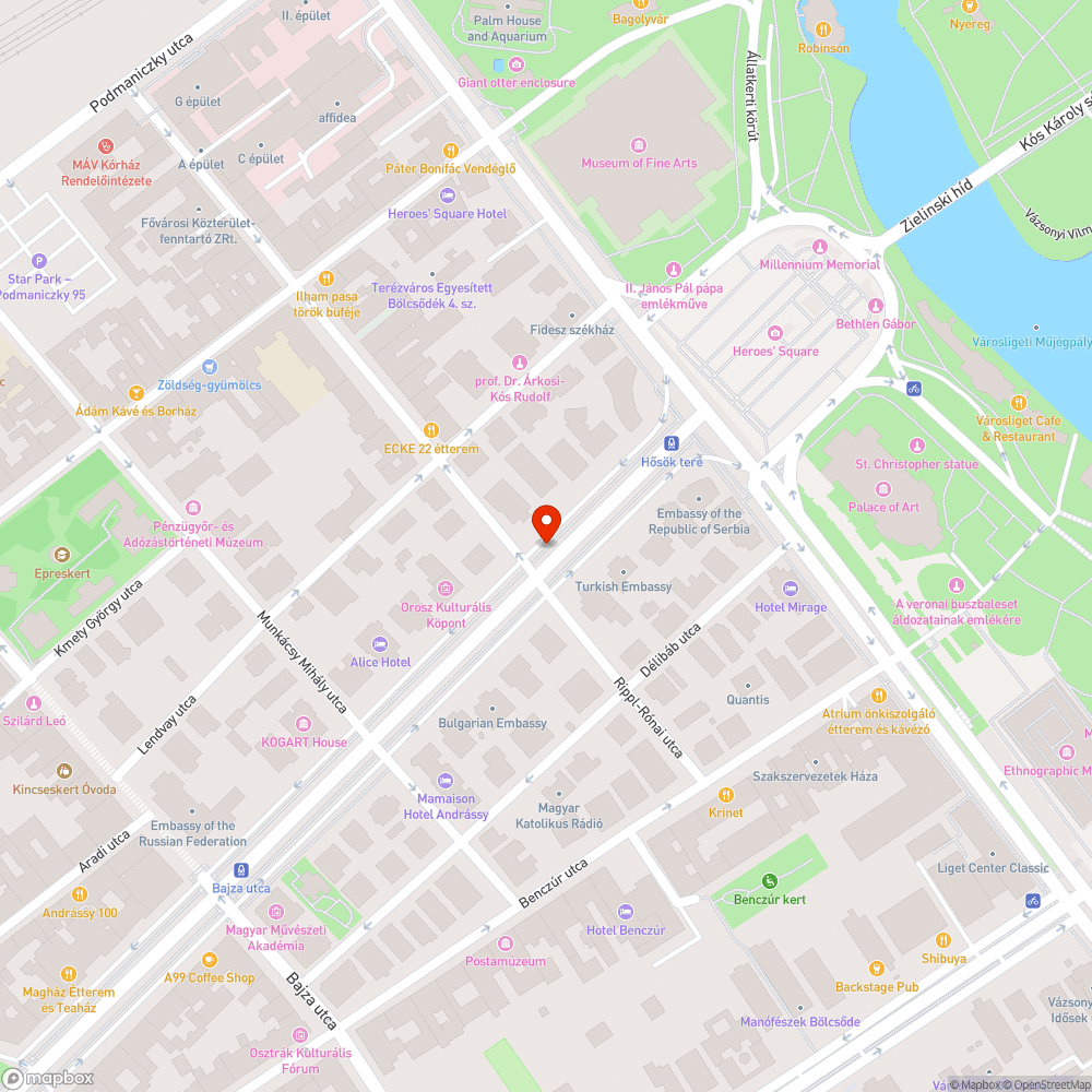 Járdára belógó növényzet bejelentés helye