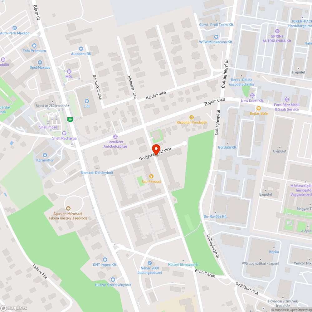 Otthagyott szemét bejelentés helye